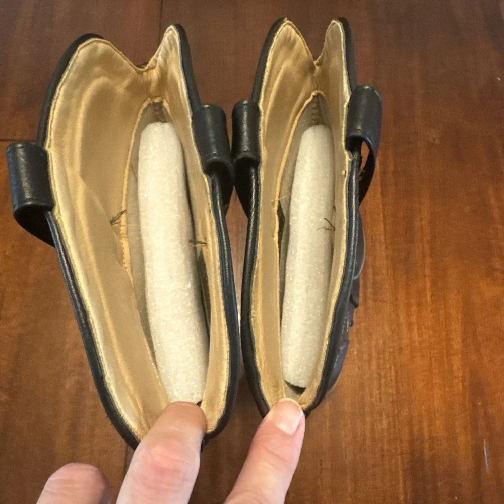 IUV CB048-BK Black‎ Western Cowboy Boots Men US 11 Embroidered Square Toe - Picture 7 of 11